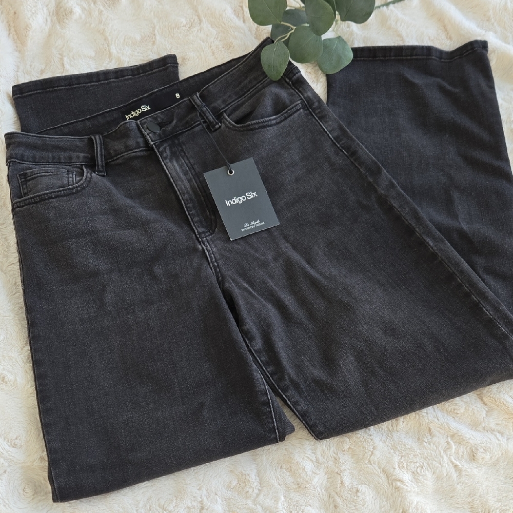 Indigo Six Slim Straight Leg Jeans